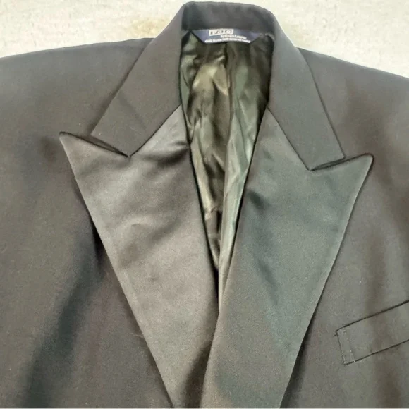 Polo by Ralph Lauren Black Tuxedo Jacket